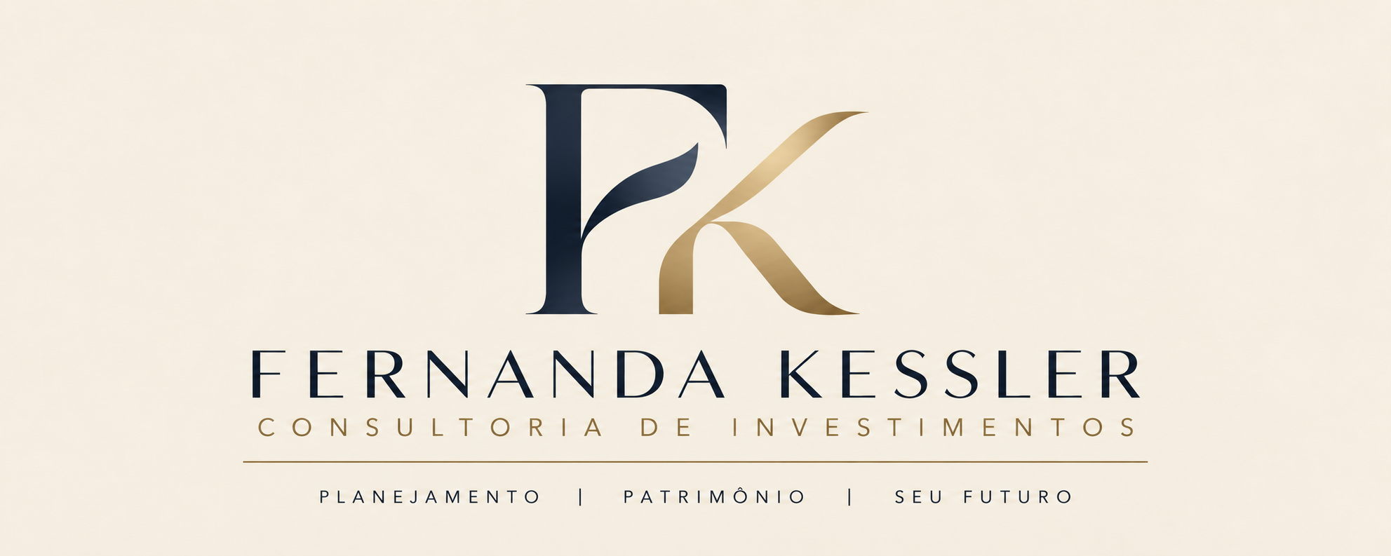 Fernanda Kessler — Consultoria de Investimentos, logo claro